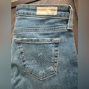 Women's AG skinny Blue Jeans